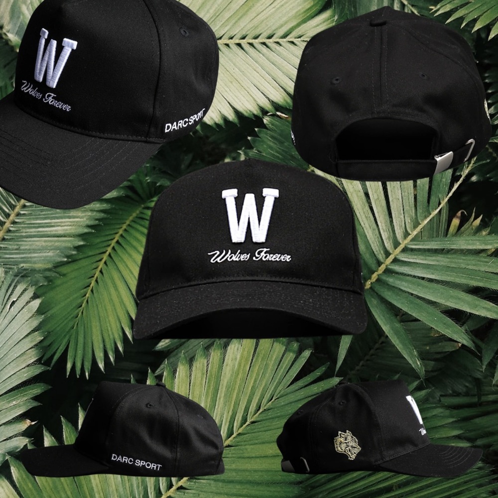 W FOREVER 5 PANEL HAT IN BLACK (15 of 500)